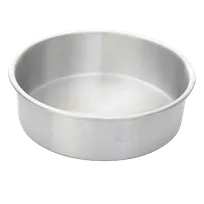 product of Thunder Group ALCP0902 Layer Cake Pan, 9" Dia. X 2"H, Round, Aluminum