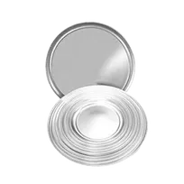 product of Thunder Group ALPTWR020 Pizza Tray, 20", Wide Rim, Solid, Aluminum