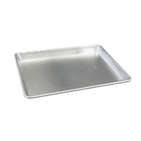 product of Thunder Group ALSP1826S Sheet Pan, Full-Size, 18" X 26", 12 Gauge Aluminum With Galvanized Wire