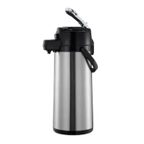 product of Thunder Group ASLG322 Airpot, 2.2 Liter (74 Oz.), 8-1/4" X 6-1/4" X 15-3/4"H, Glass Lined