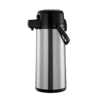 product of Thunder Group ASPG325 Airpot, 2.5 Liter (84 Oz.), 8-1/4" X 6-1/4" X 16-1/8"H, Glass Lined