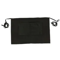 product of Thunder Group CA1928BK Chef Regalia Aprons, 19" X 28" (2) Pocket Bistro Half Length, 65/35 Poly/Cotton