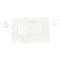 product of Thunder Group CA1928WH Chef Regalia Aprons, 19" X 28" (2) Pocket Bistro Half Length, 65/35 Poly/Cotton