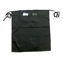 product of Thunder Group CA3128BK Chef Regalia Aprons, 31" X 28" (2) Pocket Bistro Full Length, 65/35 Poly/Cotton