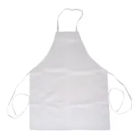 product of Thunder Group CA3226WH Chef Regalia Bib Aprons, 32" X 26", Full-Length Without Pocket, 65/35 Poly/Cotton