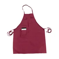 product of Thunder Group CA3326BG Chef Regalia Bib Aprons, 33" X 26", Full-Length With Pocket, 65/35 Poly/Cotton