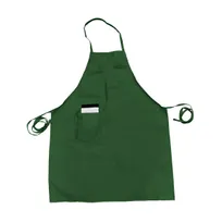 product of Thunder Group CA3326GR Chef Regalia Bib Aprons, 33" X 26", Full-Length With Pocket, 65/35 Poly/Cotton