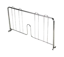 product of Thunder Group CMDC014 Shelf Divider, 14 Inch, Pressure-Fit, Chrome Plated, NSF