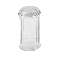 product of Thunder Group GLTWSJ012 Sugar Pourer, 12 Oz. Capacity, Paneled Glass, Flip Cap - Dozen
