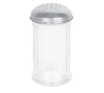 product of Thunder Group GLTWSJ012P Cheese Shaker, 12 Oz. Capacity, Paneled Glass, Perforated Cap - Dozen