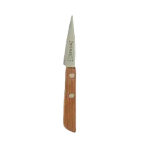 product of Thunder Group JAS013090 Carving Knife, 3-1/2" Blade, Riveted Wood Handle, Stainless Steel Blade