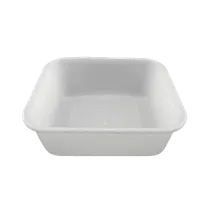 product of Thunder Group PLBT002W White Polyethylene Bus Box 14-1/2" x 12-1/2" x 5-1/2" NSF Stackable