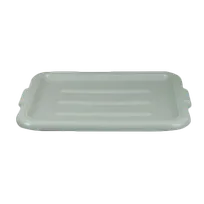 product of Thunder Group PLBTC001G Bus Box Cover, Gray, High-Density Polyethylene, NSF, Stackable
