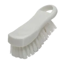 product of Thunder Group PLCBB02WH Cutting Board Brush, 6" X 2.5" X 2"H, Hanging Loop, Plastic, white