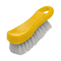 product of Thunder Group PLCBB02YW Cutting Board Brush, 6" X 2.5" X 2"H, Hanging Loop, Plastic, yellow