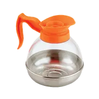 product of Thunder Group PLCD064D Coffee Decanter, 64 Oz., Durable Plastic Handle/Top, Decaf