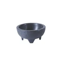 product of Thunder Group PLMJ010BK Molcajete Salsa Bowl, 10 Oz., 4 Each - Pack