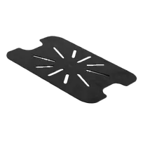 product of Thunder Group PLPA7120DSBK Drain Shelf, 1/2 Size, Scratch Resistant, Dishwasher Safe, Black
