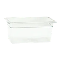 product of Thunder Group PLPA8136 Food Pan, 1/3 Size, 6" Deep, Shatter And Scratch Resistant, Clear