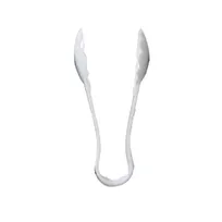 product of Thunder Group PLSGTG009WH Serving Tongs, 9", Scallop, Dishwasher Safe, White