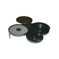 product of Thunder Group PLSSGR001 Glass Rimmer, 3 Swing Trays, Compact Storage, Abs Plastic