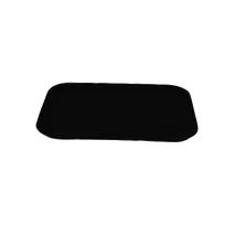 product of Thunder Group PLST1418BL Rectangular Serving Tray, 14" x 18", Slip-Resistant Polypropylene, Black, NSF-Certified