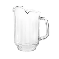 product of Thunder Group PLWP064CL Water Pitcher, 64 Oz., Three Spout, Polycarbonate