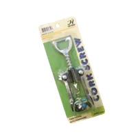 product of Thunder Group SLBO005 Corkscrew Opener, Wing Type, Stainless Steel