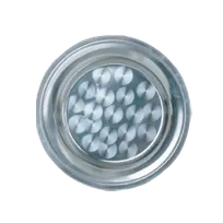 product of Thunder Group SLCT016 Serving Tray, 16" Dia., Round, Contoured Edge, mirror finish