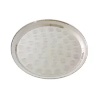 product of Thunder Group SLCT312 Serving Tray, 12" Dia., Round, Stainless Steel