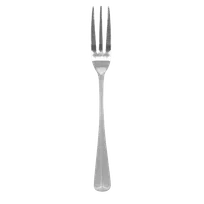 product of Thunder Group SLDK106 Dinner Fork, 7.6", Simple Line-Trimmed Handle, 18/0 Stainless Steel - Dozen