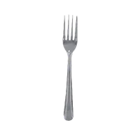 product of Thunder Group SLDO006 Dinner Fork, 7.09", Medium-Weight, Simple Line-Trimmed Handle - Dozen