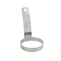 product of Thunder Group SLER0301R Egg Ring, 3" Diameter, Stainless Steel, Mirror Finish