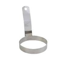 product of Thunder Group SLER0601R Egg Ring, 6" Diameter, Stainless Steel, Mirror Finish