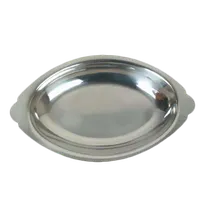 product of Thunder Group SLGT108 Au Gratin Dish, 8 Oz., Oval, Crumb Groove