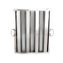 product of Thunder Group SLHF1620 Exhaust Hood Filter 20" H x 16" W Drop Handles Safe Welded Stainless Steel