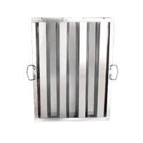 product of Thunder Group SLHF1625 Exhaust Hood Filter, 25" H x 16" W, Rugged Drop Handles, Welded Stainless Steel Construction, Dishwasher Safe