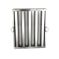 product of Thunder Group SLHF2025 Exhaust Hood Filter, 25" H x 20" W, Rugged Drop Handles, Dishwasher Safe, Welded Stainless Steel Construction