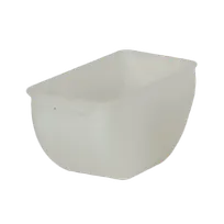 product of Thunder Group SLINS002 Condiment Server Insert, 1 Pint, Plastic, Dishwasher Safe