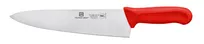 product of Thunder Group SLKF411RD Chef'S Knife, 10" Blade, Red Polypropylene Handles, German Steel