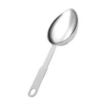 product of Thunder Group SLMS100V Measuring Scoop, 1 Cup, 11" Long, Oval, Stainless Steel