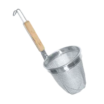 product of Thunder Group SLNS002 Noodle Skimmer, 5-1/2" X 5-1/2", Mesh Wire, Built-In Hook Hanger