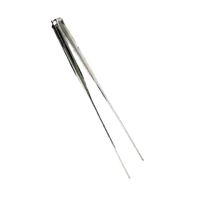 product of Thunder Group SLPB030 Plum Tongs, 12", Stainless Steel