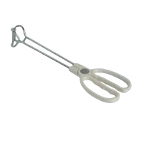 product of Thunder Group SLSR010 Scissor Tongs, 10"L, With Safety Handle, Stainless Steel
