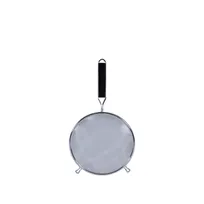 product of Thunder Group SLSTN5108PB Strainer, 8" Dia. Single Fine Mesh, Black Plastic Handle, Stainless Steel
