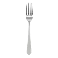 product of Thunder Group SLTE106 Dinner Fork, 7.48", Simple Line-Trimmed Handle, 18/0 Stainless Steel - Dozen