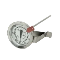 product of Thunder Group SLTHD400 Deep Fry & Candy Thermometer - Steel Dial, 100°F-400°F (37°C-204°C), NSF Dishwasher-Safe