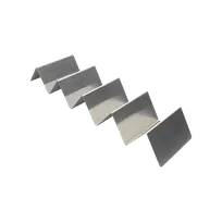 product of Thunder Group SLTR045F Taco Holder, 4-5 Compartments, Stainless Steel
