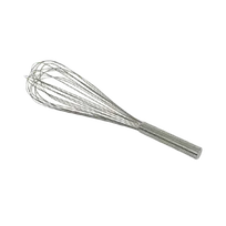 product of Thunder Group SLWPP116 Piano Whip, 16"L, Stainless Steel Wire & Handle