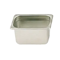 product of Thunder Group STPA2194 Steam Table Pan, 1/9 Size, 4" Deep, Anti-Jam, 18/8 Stainless Steel